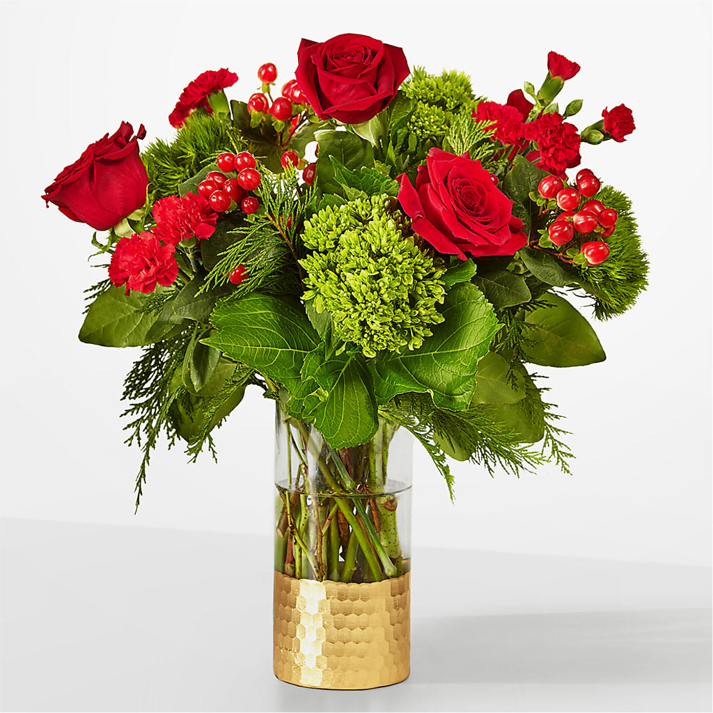 Plaid Throw Bouquet – Blue Ridge Flowers, Blue Ridge GA