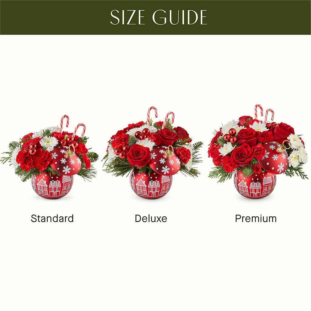 Cheer in the Air Ornament – Blue Ridge Flowers, Blue Ridge GA