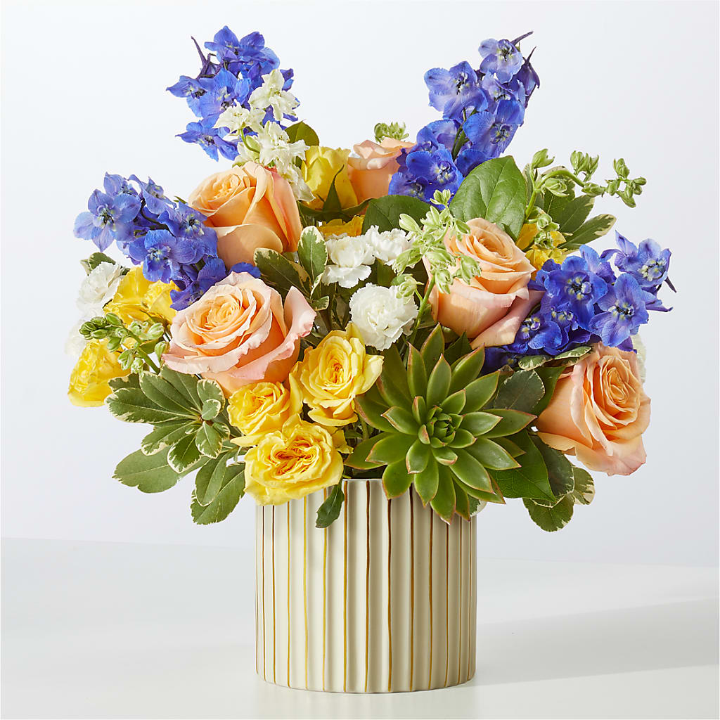 Cobalt Reverie Bouquet – Blue Ridge Flowers, Blue Ridge GA