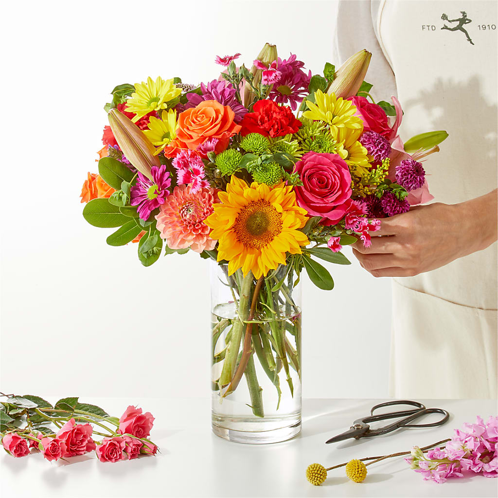 Cue the Confetti - A Florist Original – Blue Ridge Flowers, Blue Ridge GA
