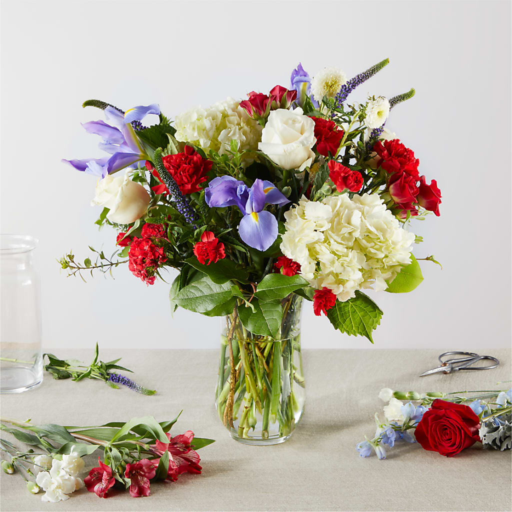 Star Spangled - A Florist Original – Blue Ridge Flowers, Blue Ridge GA