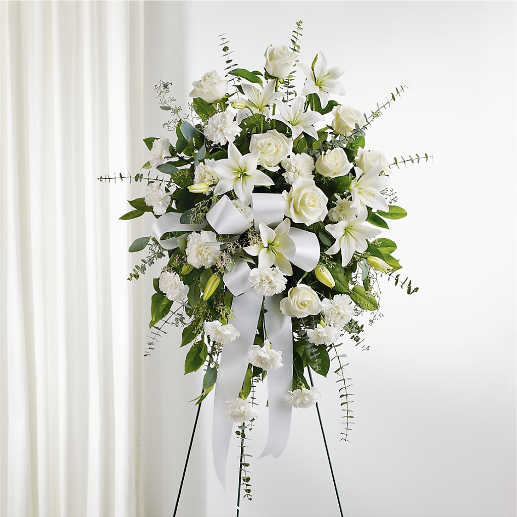 With Care Standing Spray – Blue Ridge Flowers, Blue Ridge GA