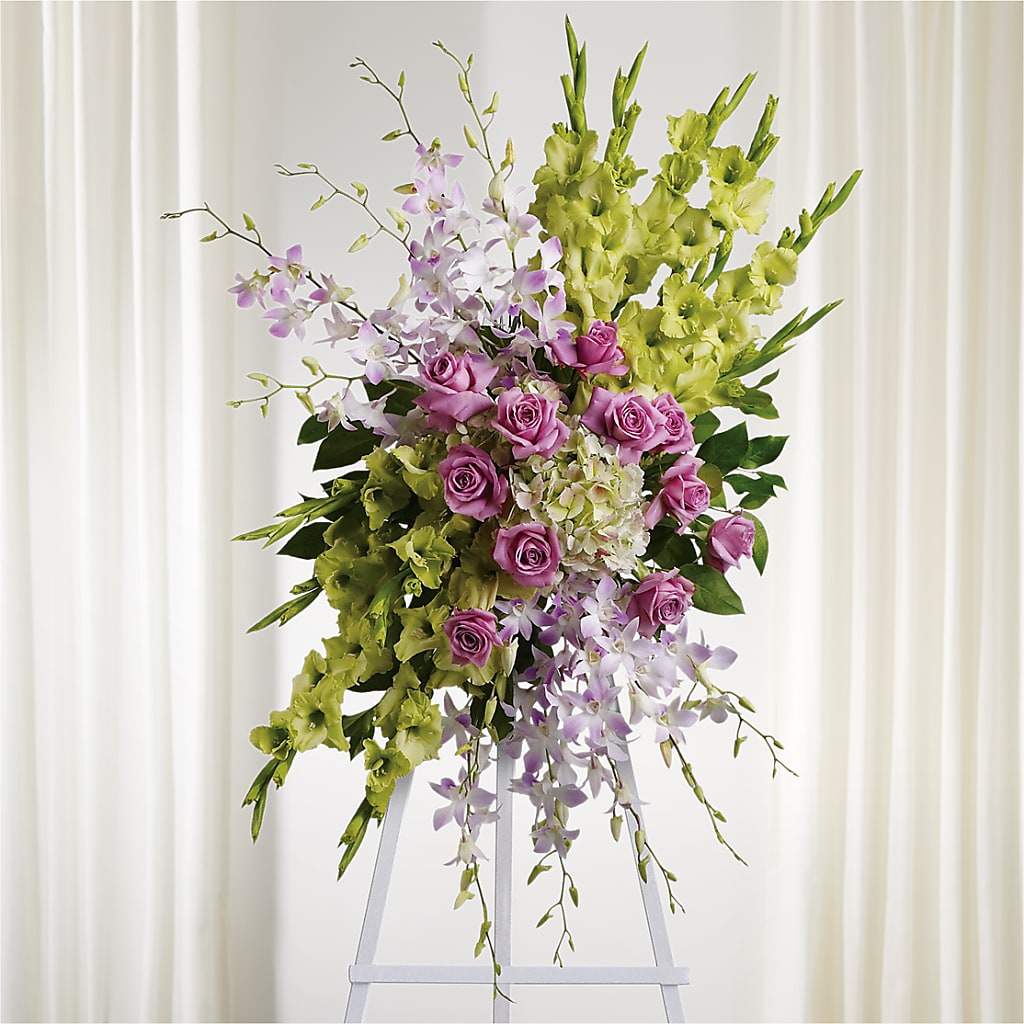 Lasting Legacy Standing Spray – Blue Ridge Flowers, Blue Ridge GA