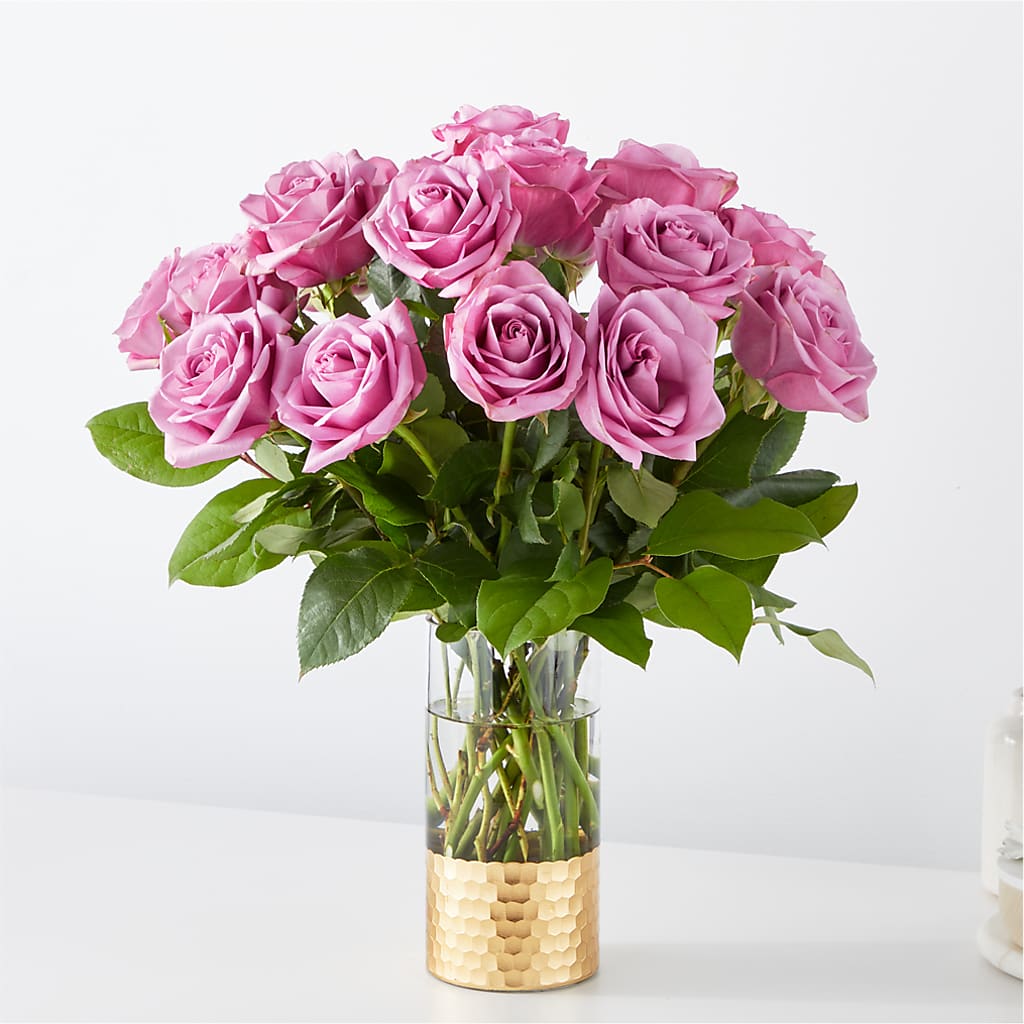 Secret Admirer Lavender Rose Bouquet – Blue Ridge Flowers, Blue Ridge GA