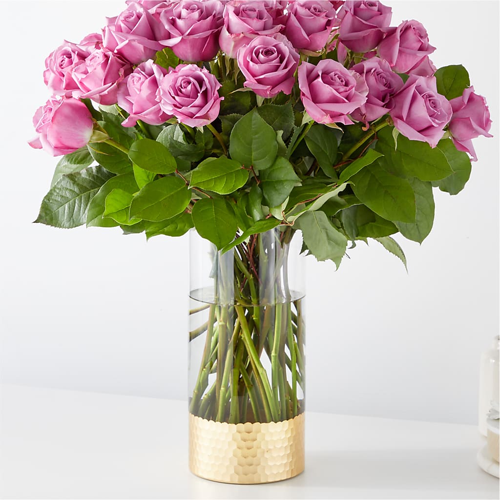 Secret Admirer Lavender Rose Bouquet – Blue Ridge Flowers, Blue Ridge GA
