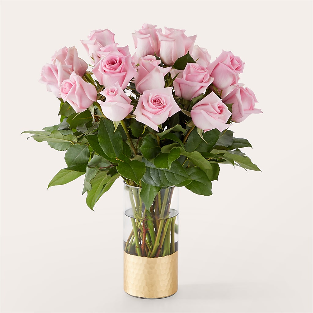 Picture Perfect Pink Rose Bouquet – Blue Ridge Flowers, Blue Ridge GA