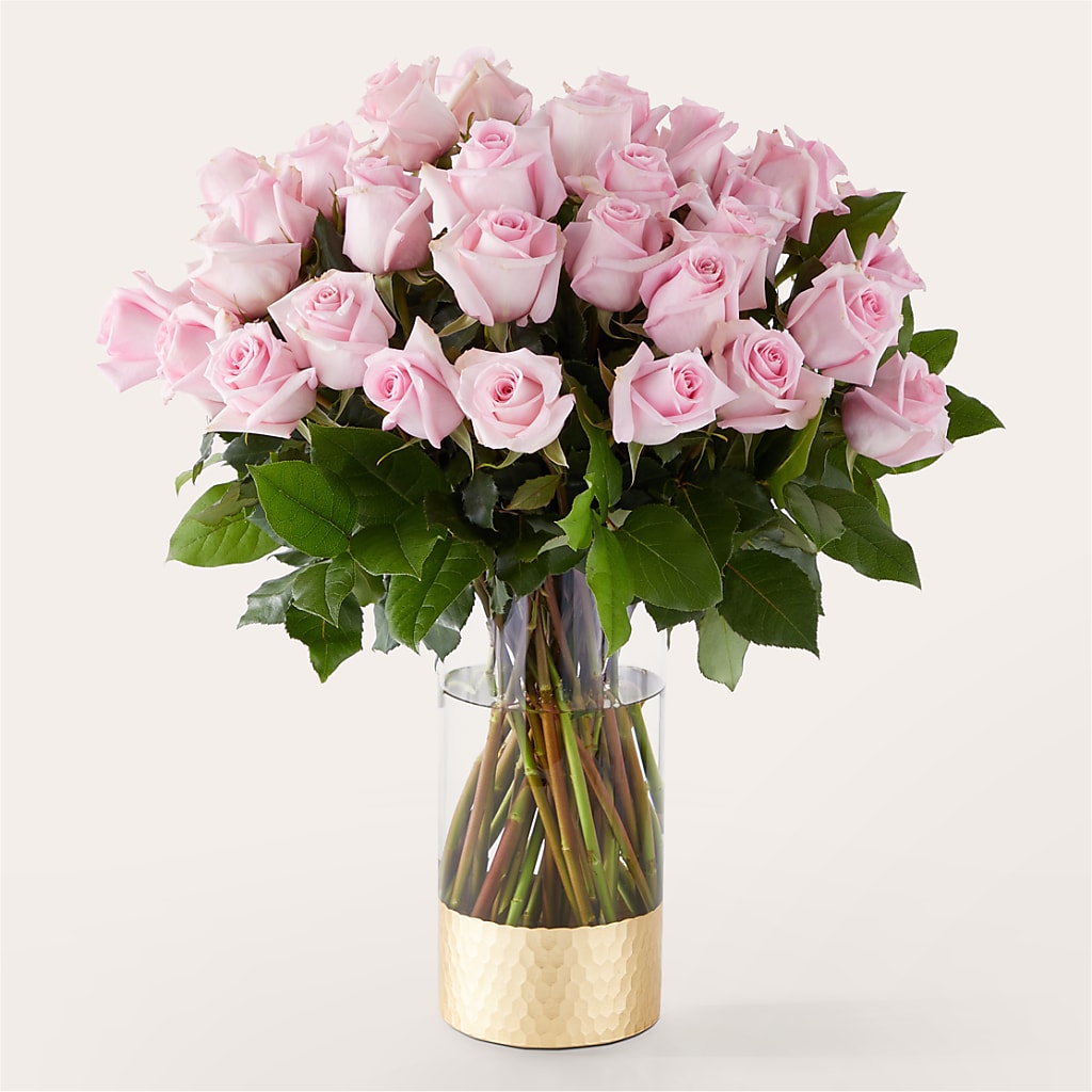Picture Perfect Pink Rose Bouquet – Blue Ridge Flowers, Blue Ridge GA