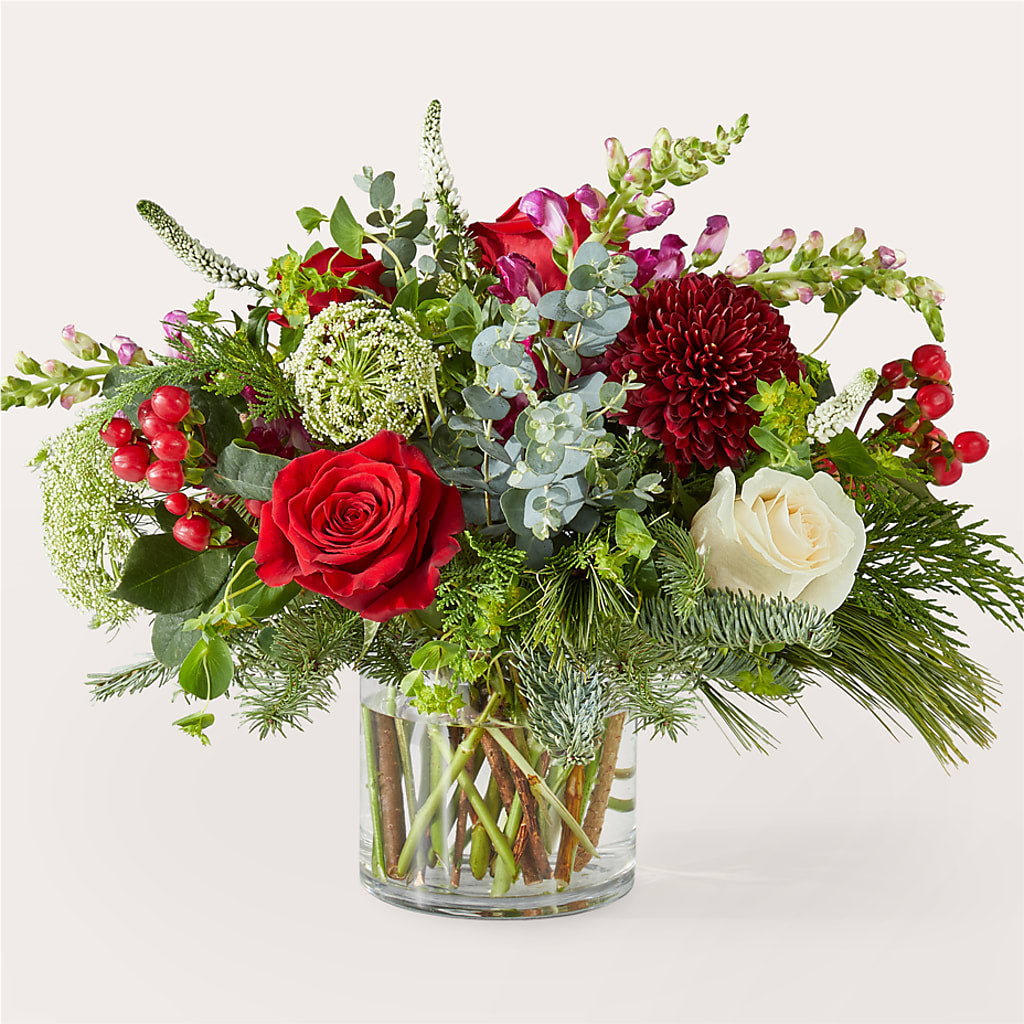 Cranberry Fizz Bouquet – Blue Ridge Flowers, Blue Ridge GA