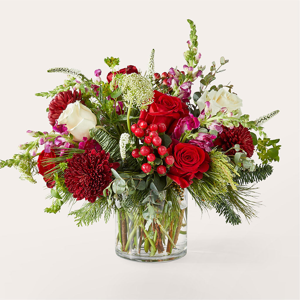 Cranberry Fizz Bouquet – Blue Ridge Flowers, Blue Ridge GA