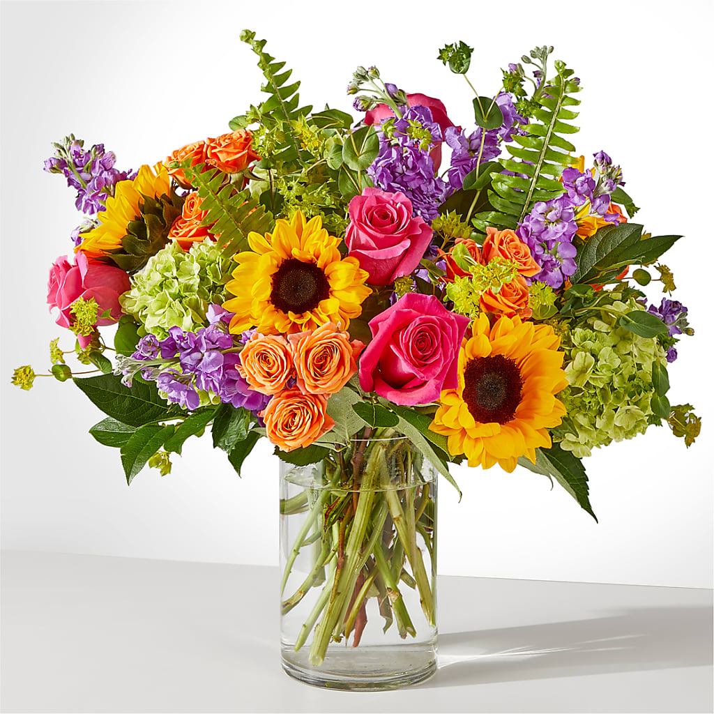 Vibrant Greetings Bouquet – Blue Ridge Flowers, Blue Ridge GA