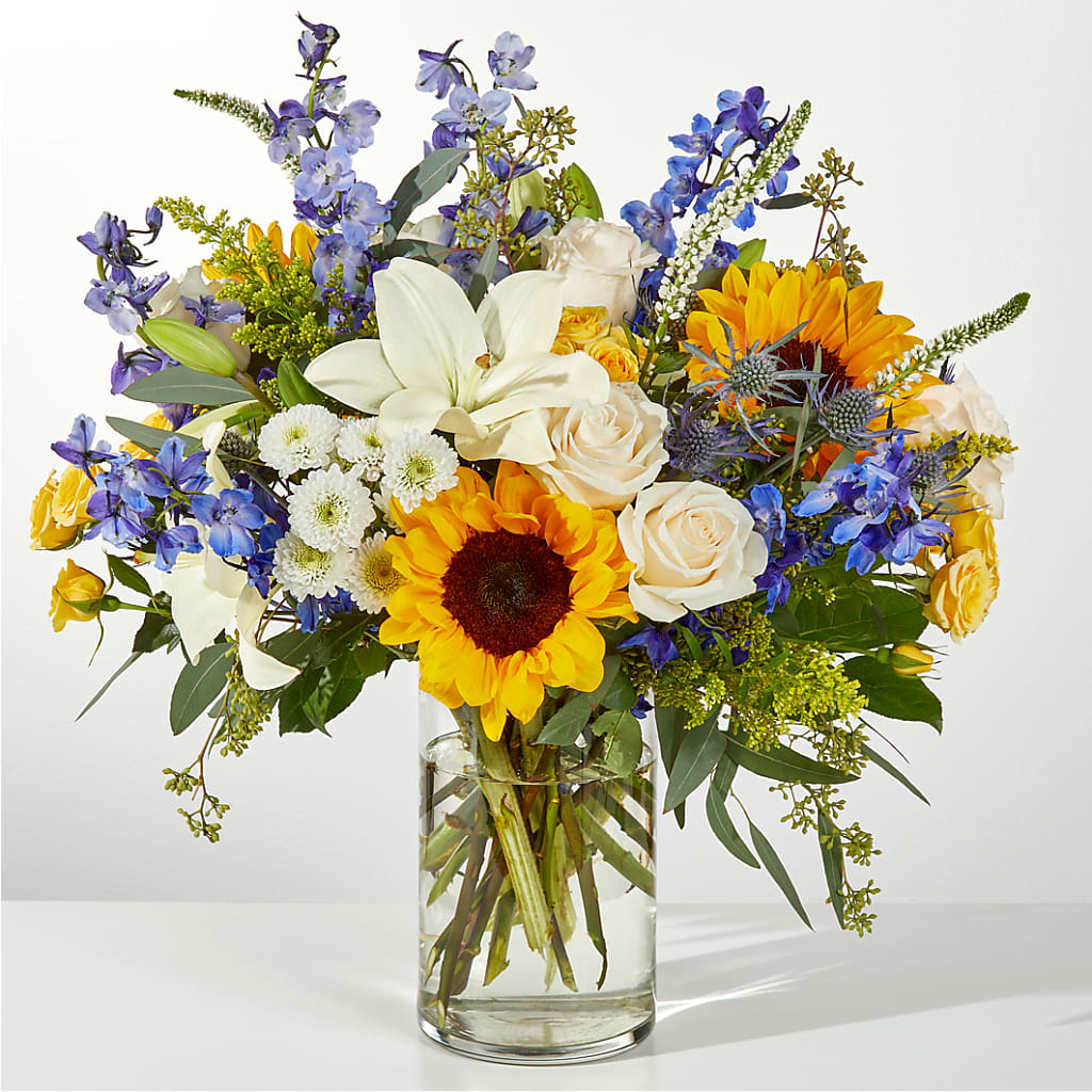 Wonderfully Sunny Bouquet – Blue Ridge Flowers, Blue Ridge GA
