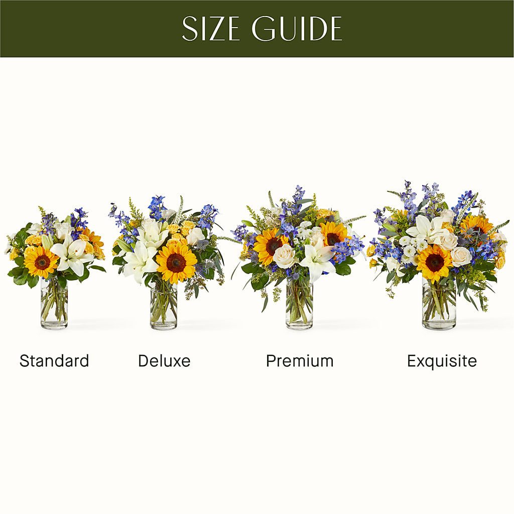 Wonderfully Sunny Bouquet – Blue Ridge Flowers, Blue Ridge GA