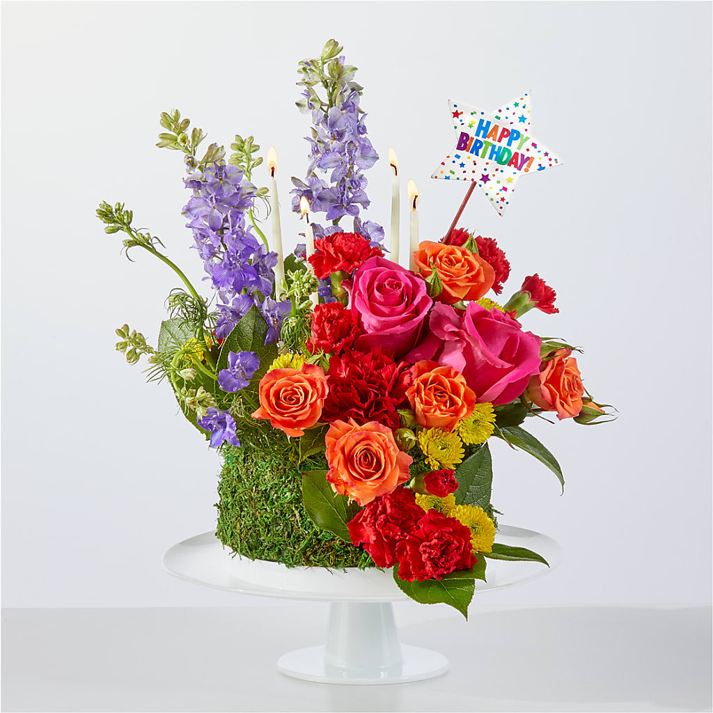 Best Year Yet Floral Cake – Blue Ridge Flowers, Blue Ridge GA