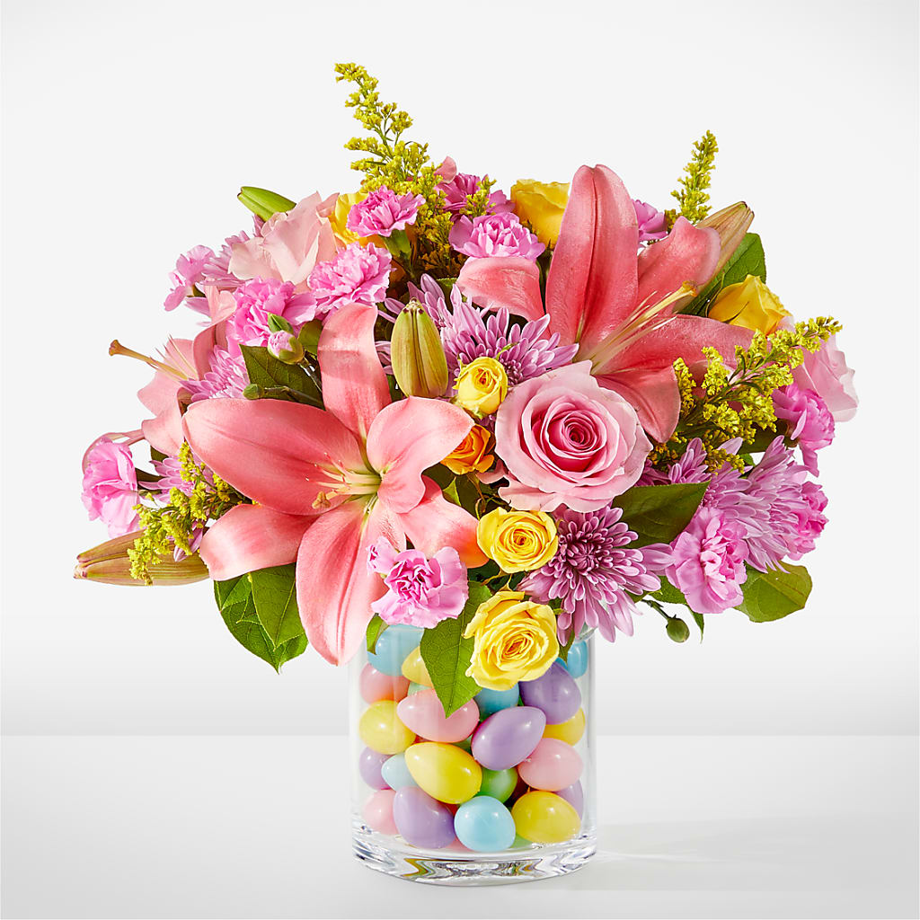 Easter Egg Hunt Bouquet – Blue Ridge Flowers, Blue Ridge GA