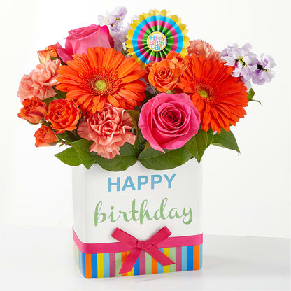 Birthday Surprise Bouquet –  Blue Ridge Flowers, Blue Ridge GA
