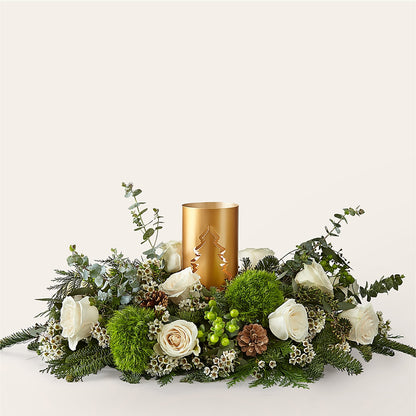 Chestnuts Roasting Centerpiece –  Blue Ridge Flowers, Blue Ridge GA