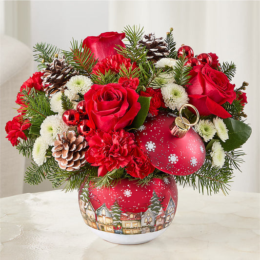 Christmas Carols Ornament –  Blue Ridge Flowers, Blue Ridge GA