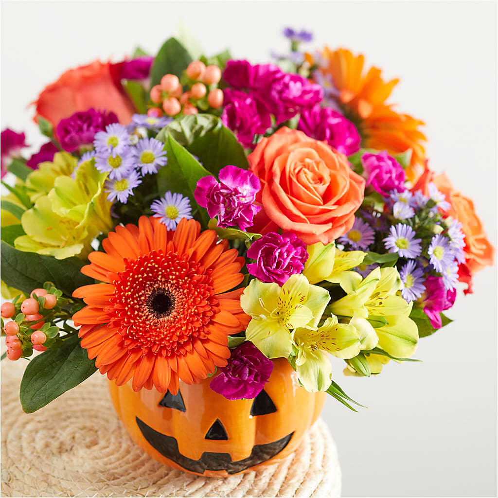 Tricks & Treats Pumpkin –  Blue Ridge Flowers, Blue Ridge GA