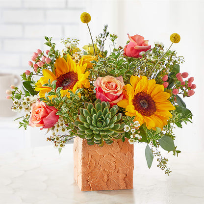 Sunflower Season Bouquet –  Blue Ridge Flowers, Blue Ridge GA