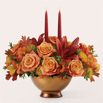 Harvest Table Centerpiece –  Blue Ridge Flowers, Blue Ridge GA