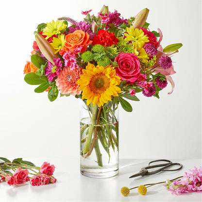Cue the Confetti - A Florist Original –  Blue Ridge Flowers, Blue Ridge GA