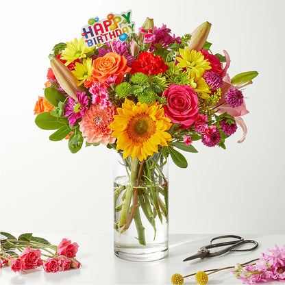 Cue the Confetti - A Florist Original –  Blue Ridge Flowers, Blue Ridge GA