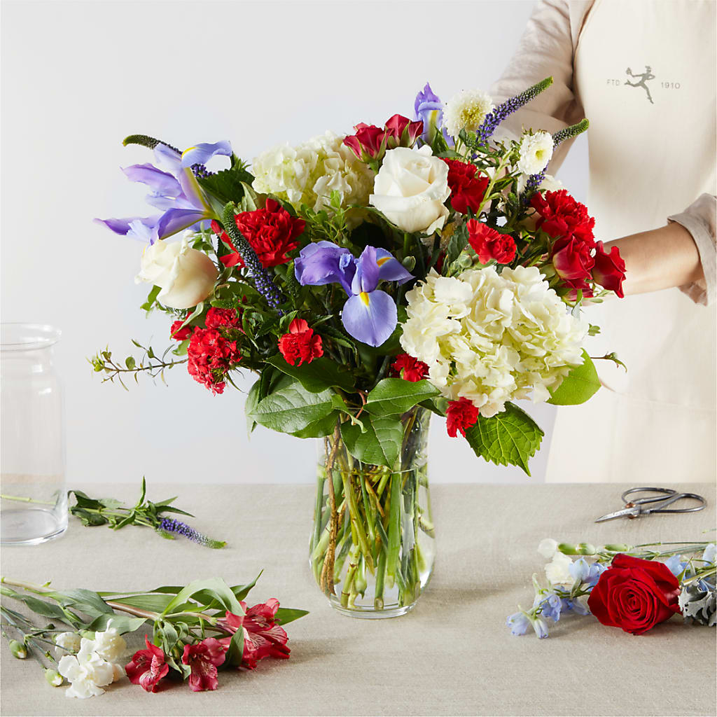 Star Spangled - A Florist Original –  Blue Ridge Flowers, Blue Ridge GA