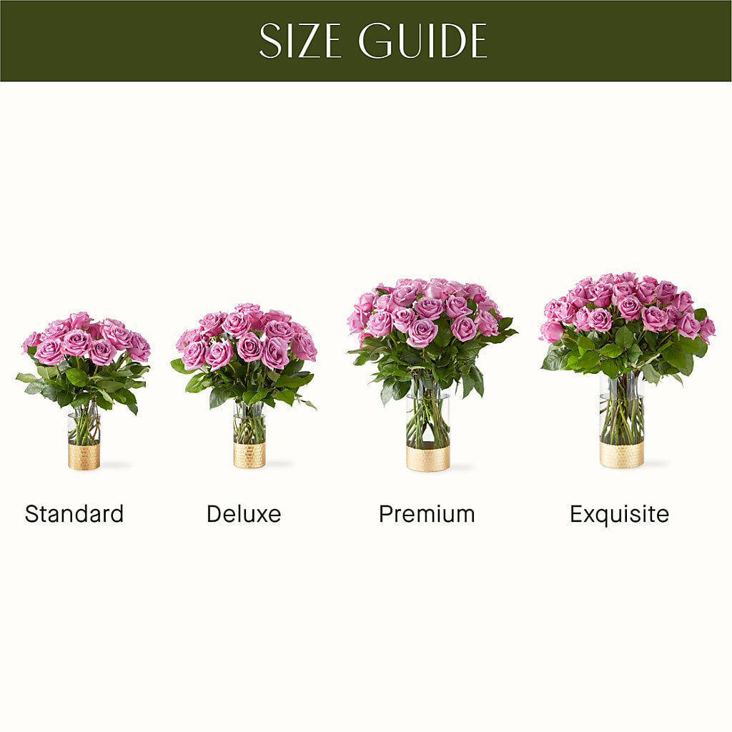 Secret Admirer Lavender Rose Bouquet –  Blue Ridge Flowers, Blue Ridge GA