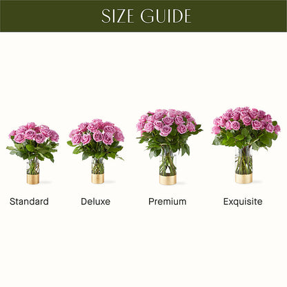 Secret Admirer Lavender Rose Bouquet –  Blue Ridge Flowers, Blue Ridge GA