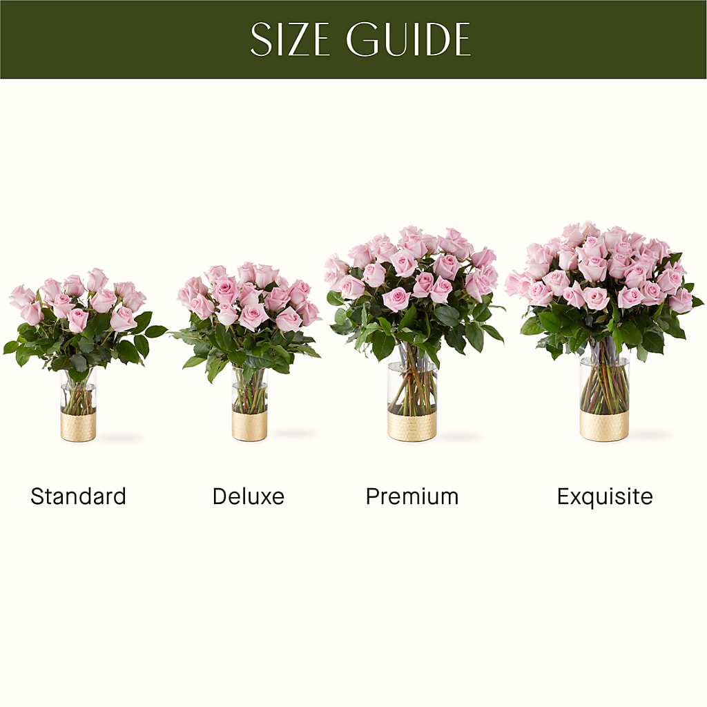 Picture Perfect Pink Rose Bouquet –  Blue Ridge Flowers, Blue Ridge GA