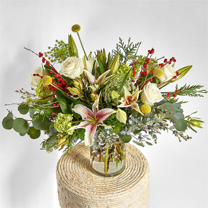 Berry & Bright Bouquet –  Blue Ridge Flowers, Blue Ridge GA