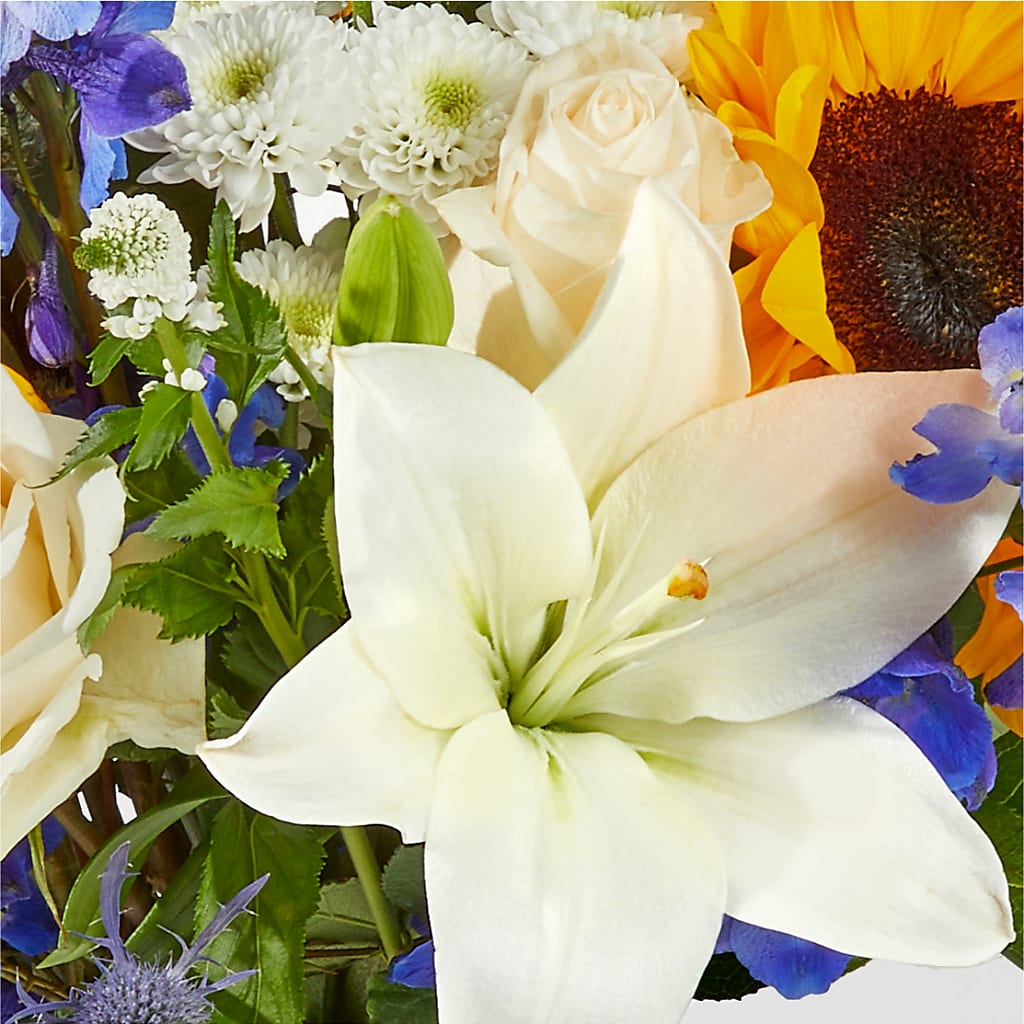 Wonderfully Sunny Bouquet –  Blue Ridge Flowers, Blue Ridge GA