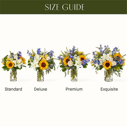 Wonderfully Sunny Bouquet –  Blue Ridge Flowers, Blue Ridge GA