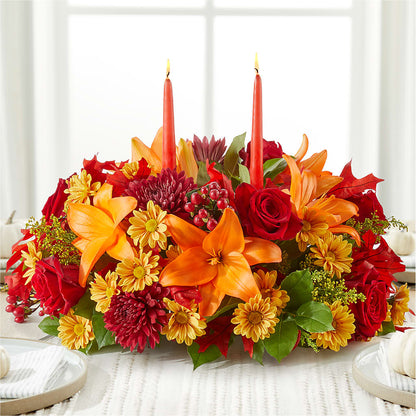 Autumn's Embrace Centerpiece –  Blue Ridge Flowers, Blue Ridge GA