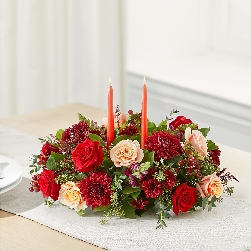 Most Thankful Centerpiece –  Blue Ridge Flowers, Blue Ridge GA