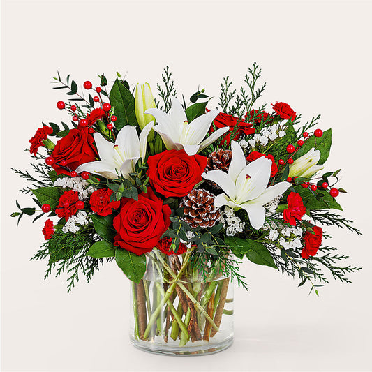 Best in Snow Bouquet –  Blue Ridge Flowers, Blue Ridge GA